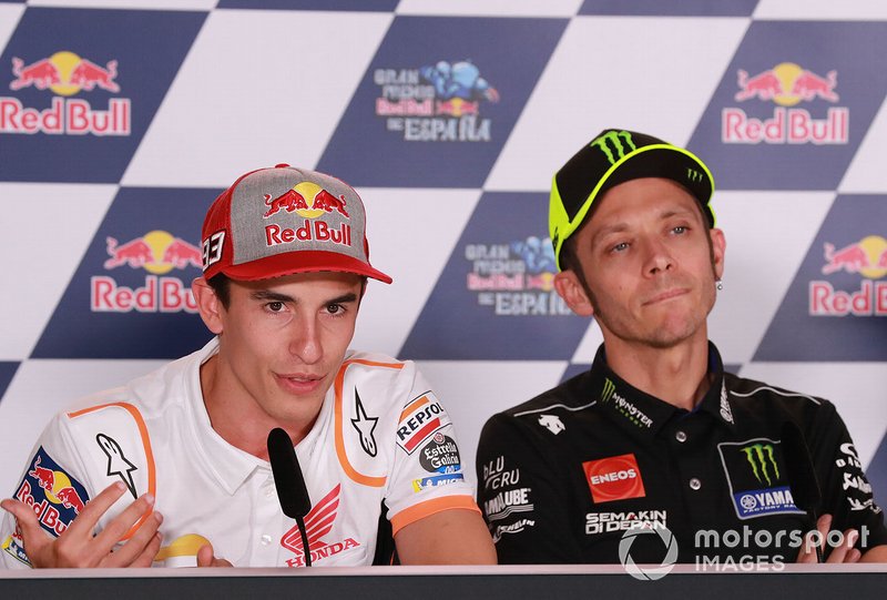 Marc Marquez, Repsol Honda Team, Valentino Rossi, Yamaha Factory Racing