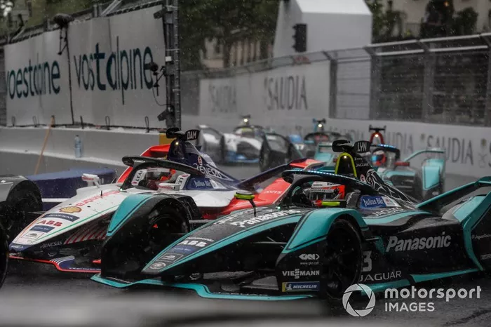 Jérôme d'Ambrosio, Mahindra Racing, M5 Electro, Alex Lynn, Panasonic Jaguar Racing, Jaguar I-Type 3 