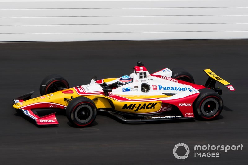 Platz 3: Takuma Sato, Rahal Letterman Lanigan Racing Honda