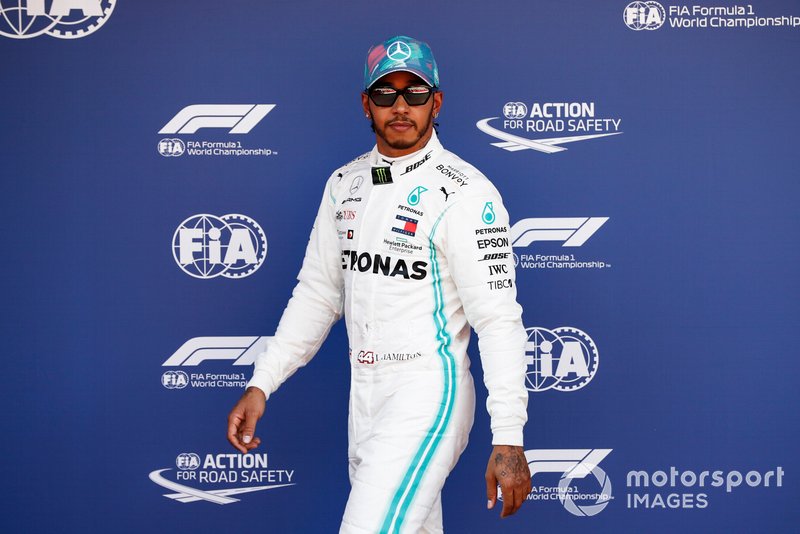Lewis Hamilton, Mercedes AMG F1, after Qualifying