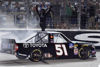 Race winner Greg Biffle, Kyle Busch Motorsports, Toyota Tundra