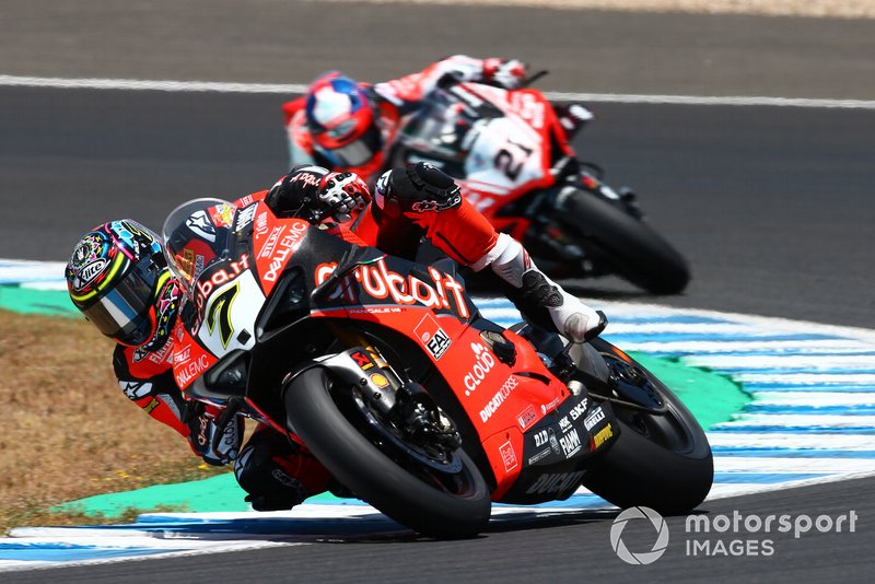 Chaz Davies, Aruba.it Racing-Ducati Team, Michael Ruben Rinaldi, Barni Racing Team