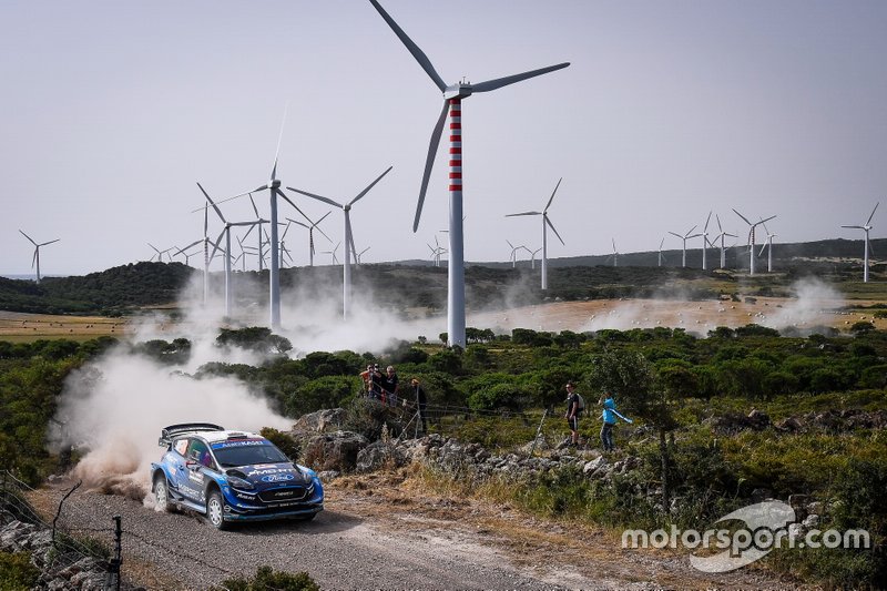 Elfyn Evans, Scott Martin, M-Sport Ford WRT Ford Fiesta WRC