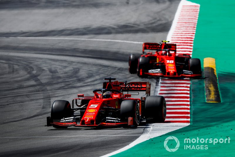 Sebastian Vettel, Ferrari SF90, Charles Leclerc, Ferrari SF90 