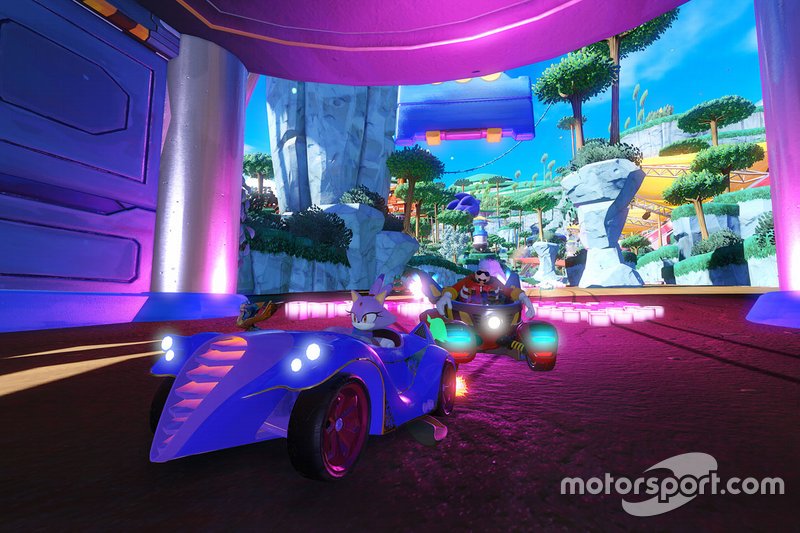 Captura del Team Sonic Racing