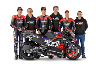 Lorenzo Savadori, Aleix Espargaro, Maverick Vinales, Aprilia Racing