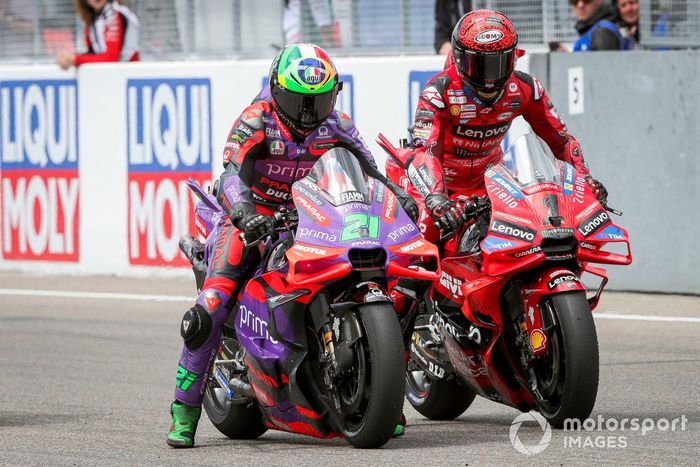 Franco Morbidelli, Pramac Racing, Francesco Bagnaia, Equipo Ducati
