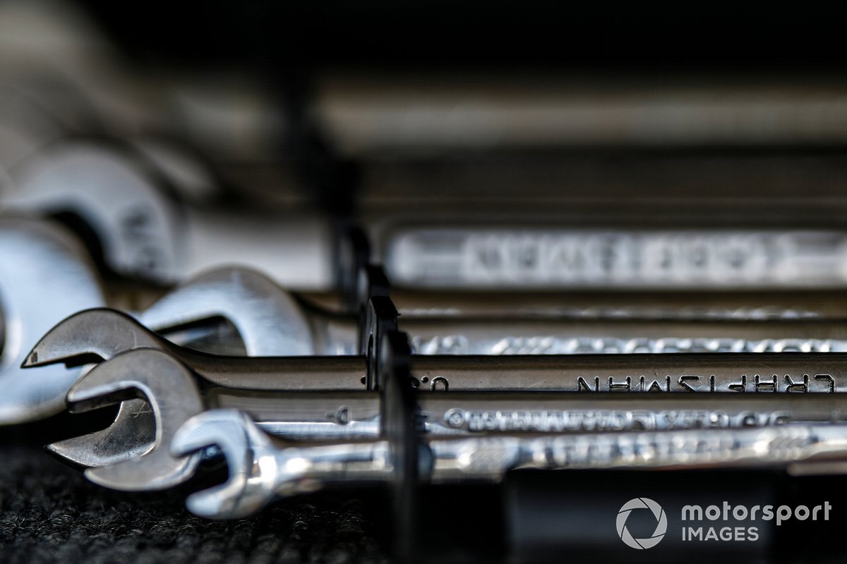 Detalle de las llaves Craftsman wrenches (llaves inglesas)