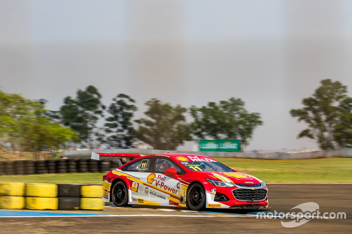 Gaetano di Mauro no treino classificatório para a etapa de Londrina da Stock Car