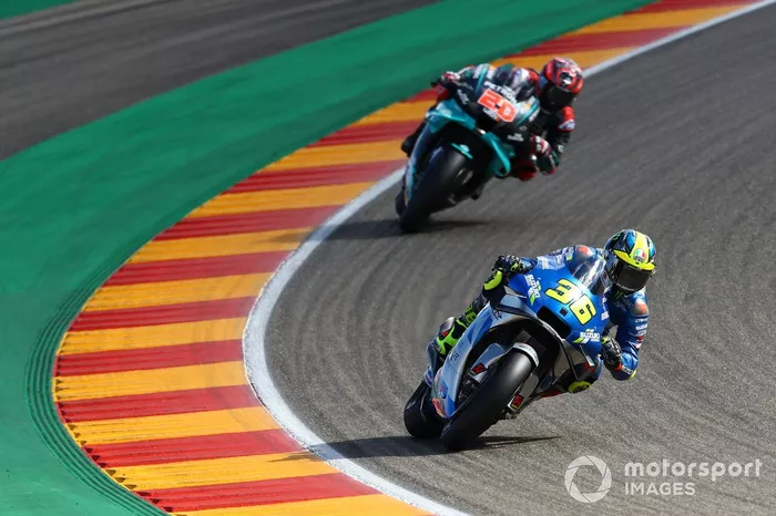 Joan Mir, Team Suzuki MotoGP, Fabio Quartararo, Petronas Yamaha SRT