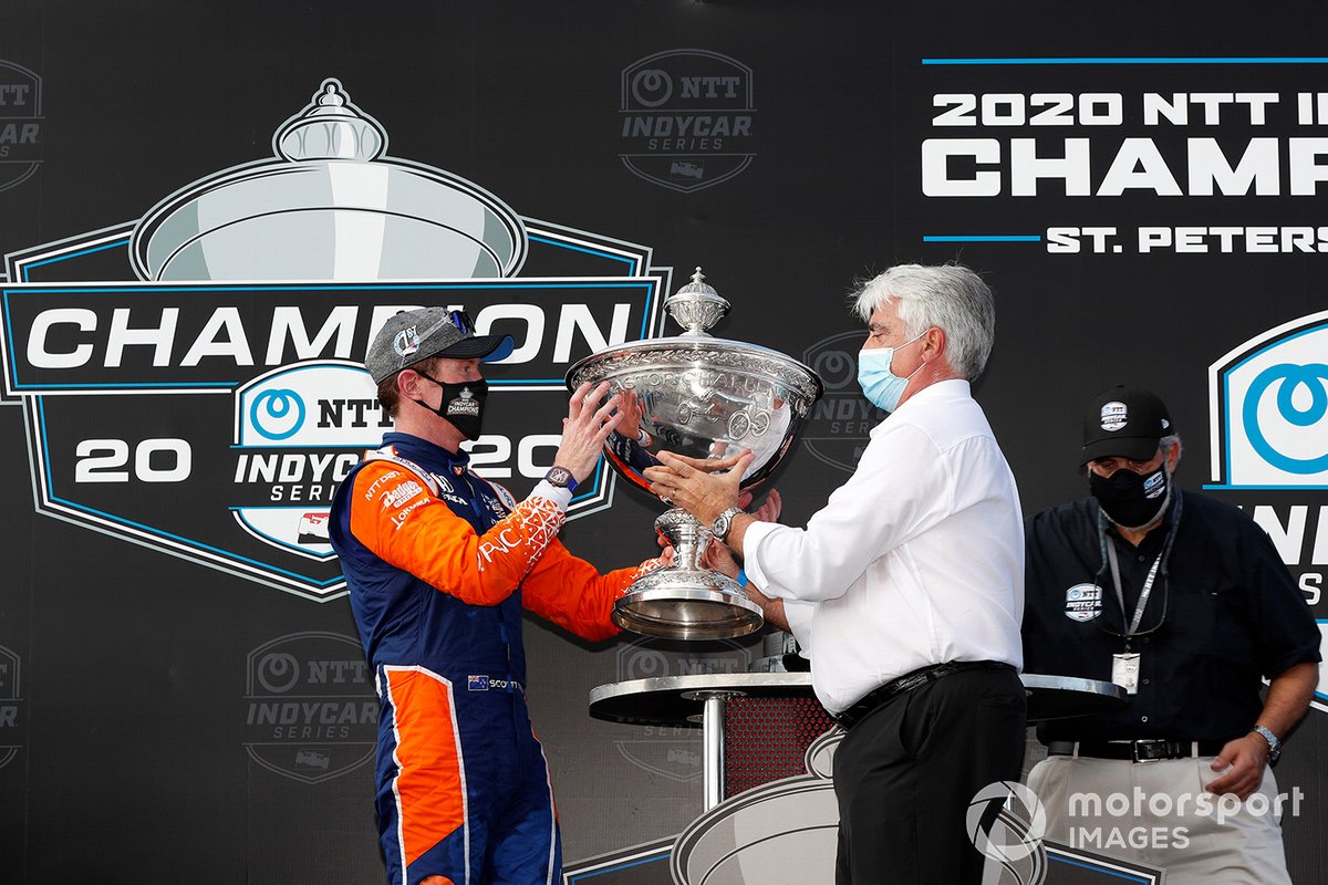 2020 Champion Scott Dixon, Chip Ganassi Racing Honda