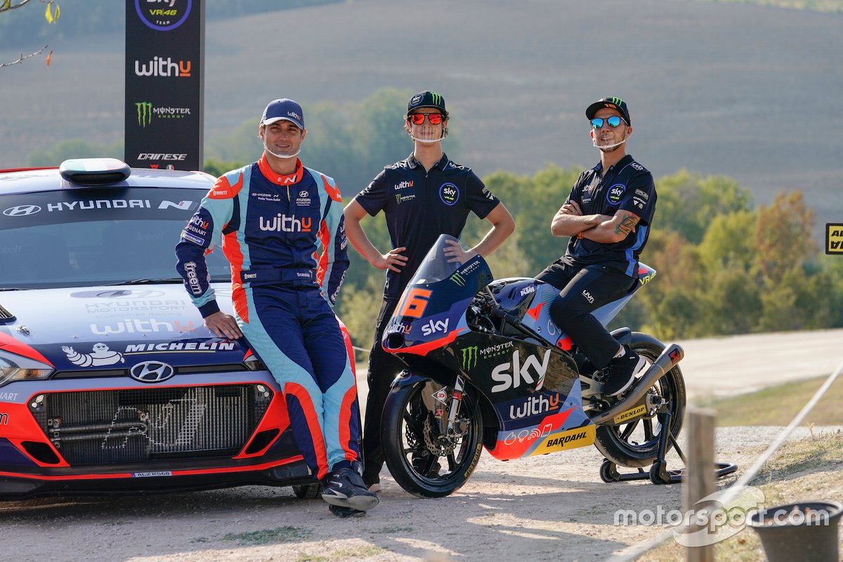 Umberto Scandola, Hyundai Motorsport, Celestino Vietti ed Andrea Migno, Sky Racing Team VR46