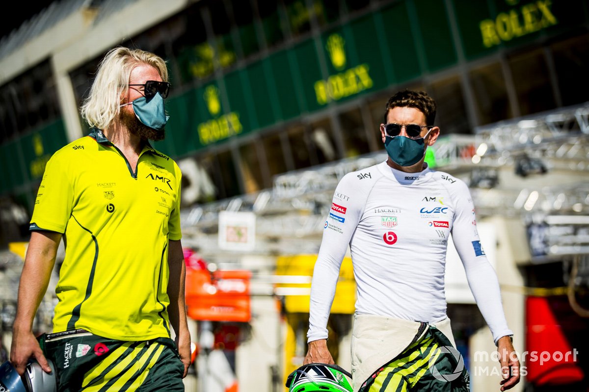 #95 Aston Martin Racing Aston Martin Vantage AMR: Nicki Thiim, Richard Westbrook