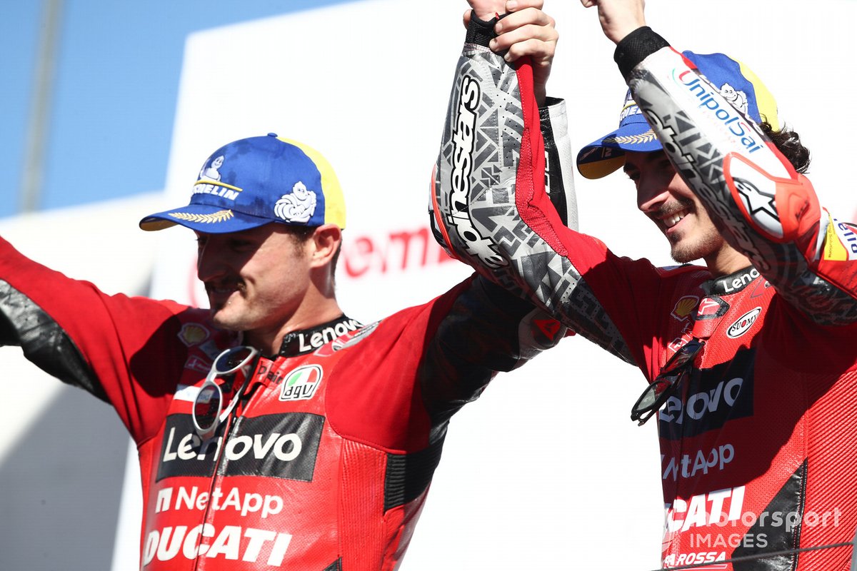 Jack Miller, Ducati Team, Francesco Bagnaia, Ducati Team