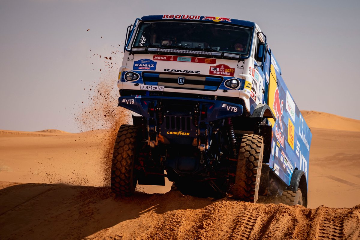 #501 Kamaz - Master: Anton Shibalov, Dmitrii Nikitin, Ivan Tatarinov