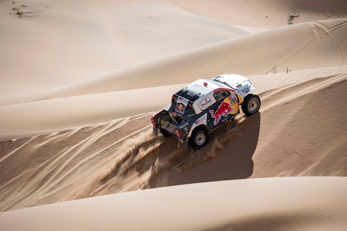 #201 Toyota Gazoo Racing Toyota: Nasser Al-Attiya, Matthieu Baumel