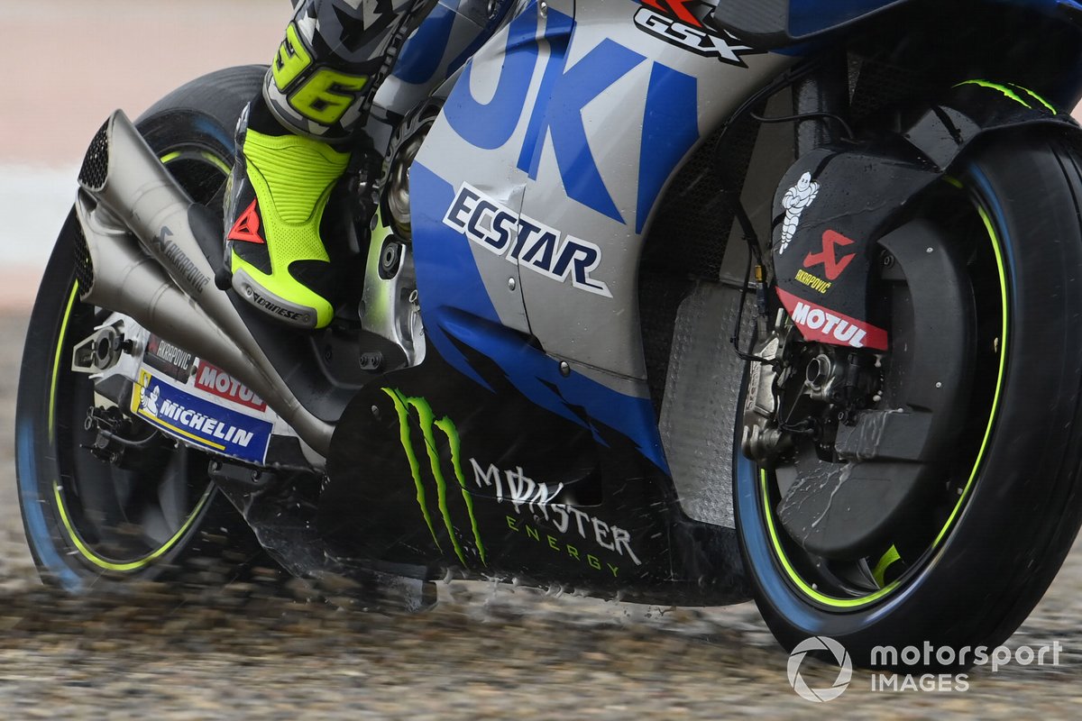 Joan Mir, Team Suzuki MotoGP runs wide