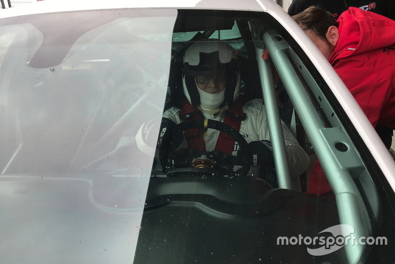 Franco Nugnes, direttore di Motorsport.com Italia, Alfa Romeo Giulietta TCR