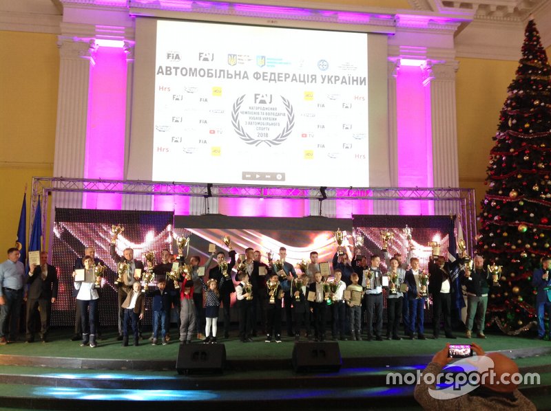 Нагородження учасників ЧУ з картингу 2018 року