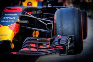 Red Bull RB14, dettaglio dell'ala anteriore