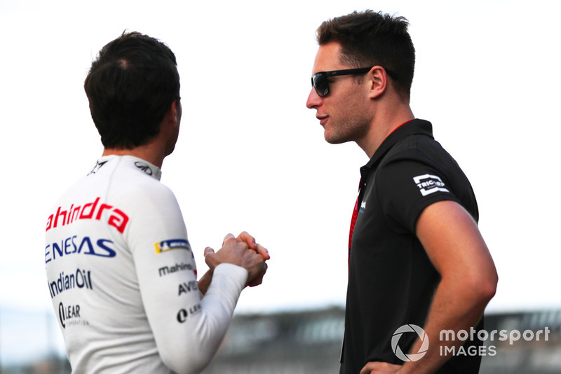 Jérôme d'Ambrosio, Mahindra Racing, with Stoffel Vandoorne, HWA Racelab