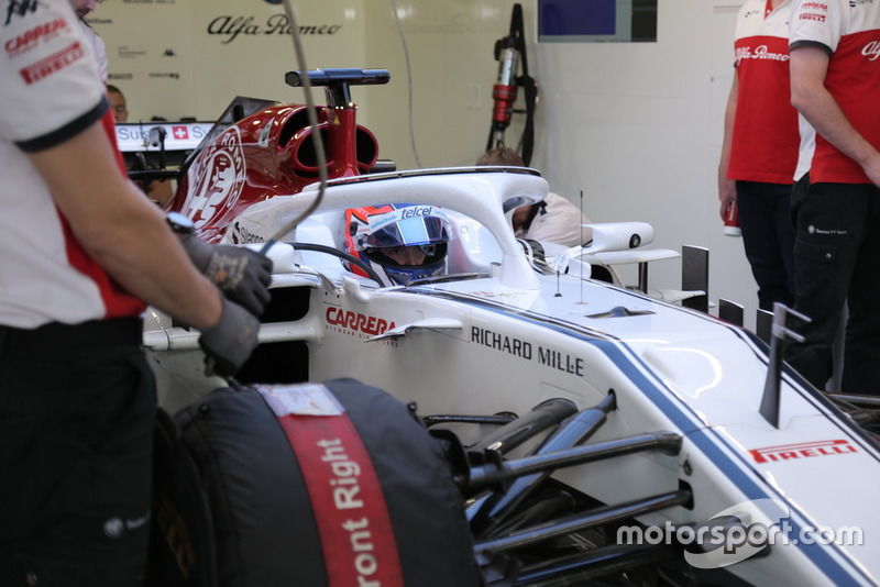 Tatiana Calderón, Sauber C37 piloto de prueba