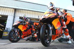 Antonelli en Bo Bendsneyder, Red Bull KTM Ajo