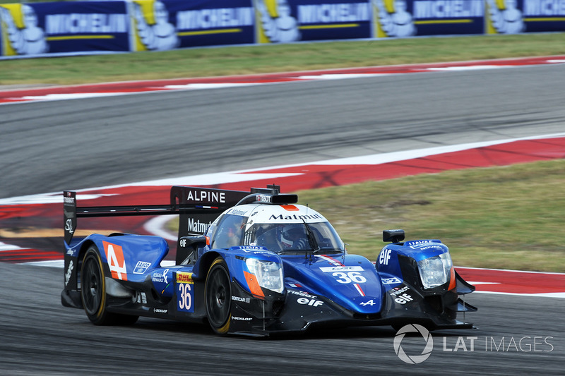 #36 Signatech Alpine A470 Gibson: Andre Negrao, Gustavo Menezes, Nicolas Lapierre