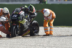 Johann Zarco, Monster Yamaha Tech 3 after his crash
