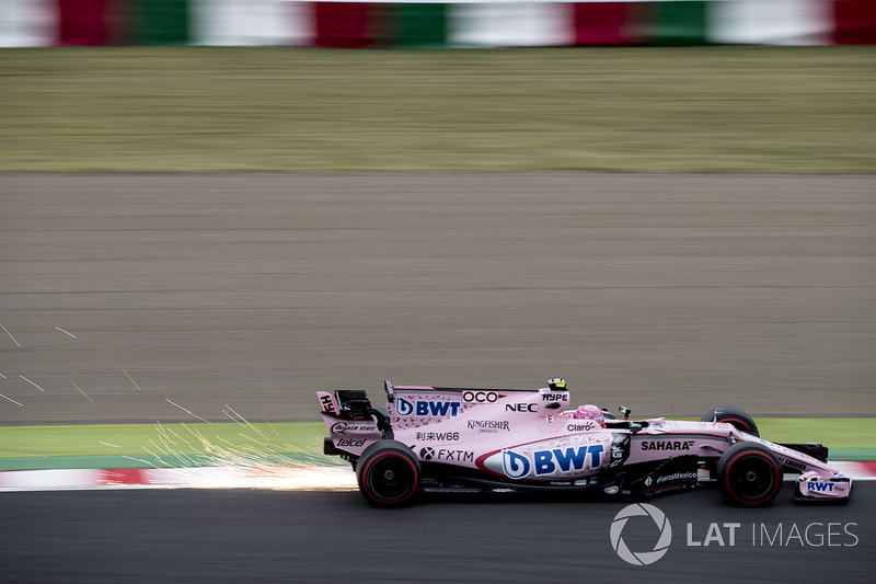Esteban Ocon, Sahara Force India F1 VJM10