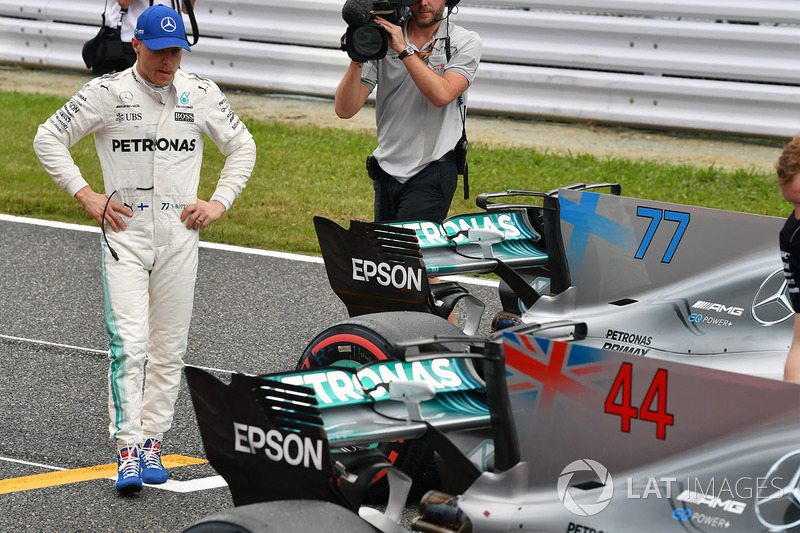 Valtteri Bottas, Mercedes AMG F1 in parc ferme