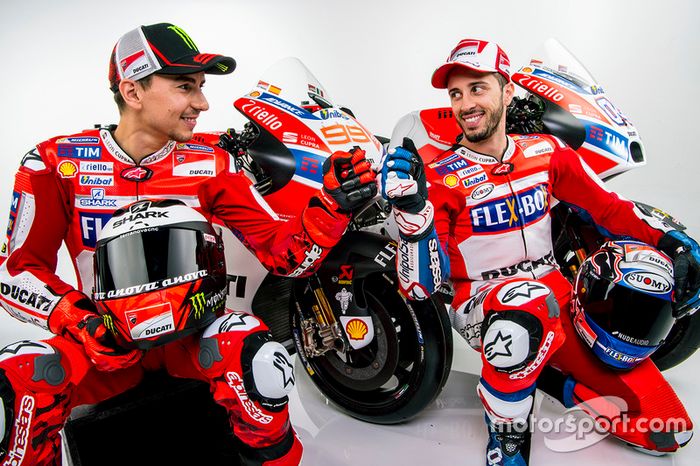 Jorge Lorenzo, Andrea Dovizioso, Ducati Team