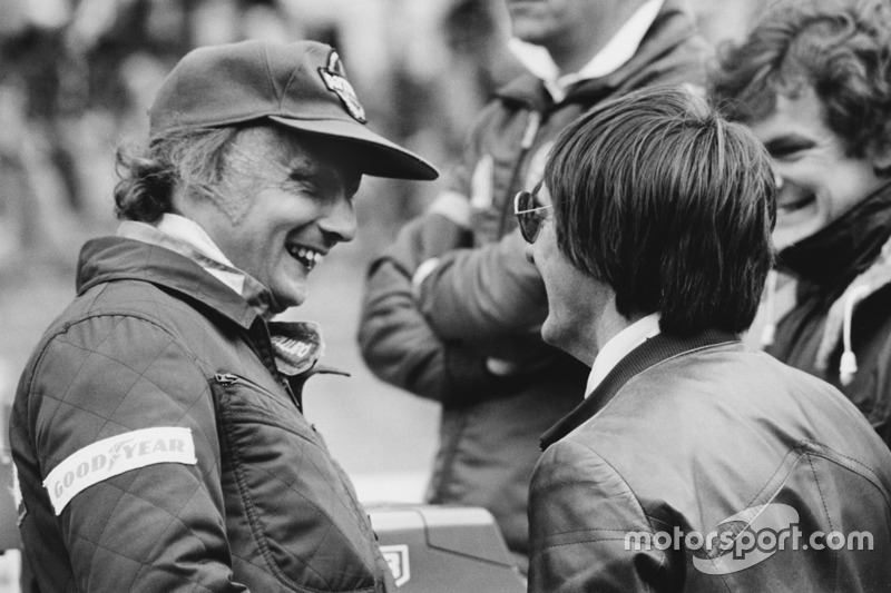 Niki Lauda, Brabham BT46-Alfa Romeo; Bernie Ecclestone, Brabham, Teambesitzer