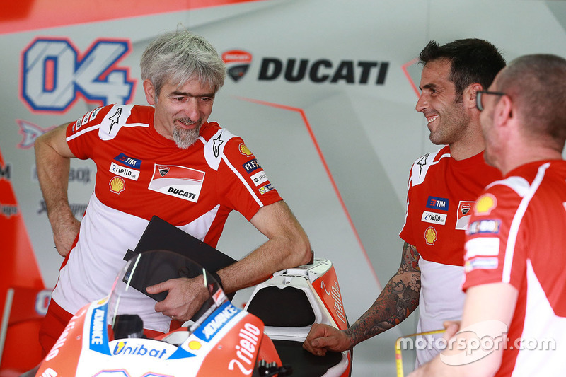 Andrea Dovizioso, Ducati Team, Gigi Dall'Igna, Manager Général du Ducati Team