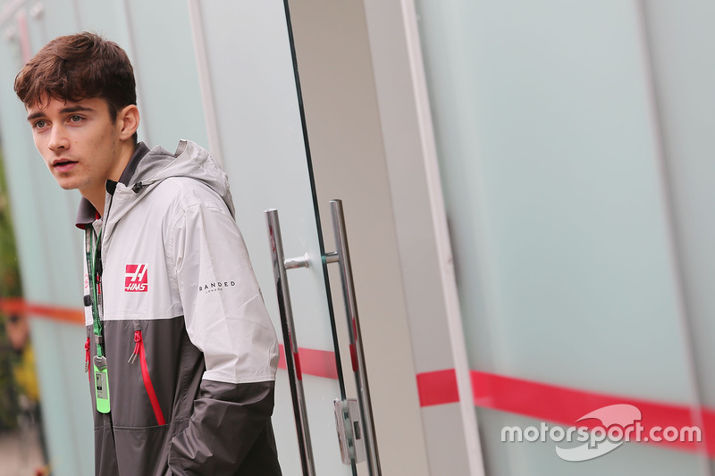 Charles Leclerc, Haas F1 Team Test Pilotu