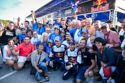 Sébastien Ogier, Julien Ingrassia, Ford Fiesta WRC, M-Sport with fans