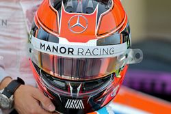 Le casque d'Esteban Ocon, Manor Racing