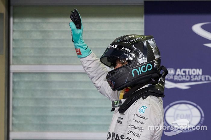 Segundo Nico Rosberg, Mercedes AMG F1