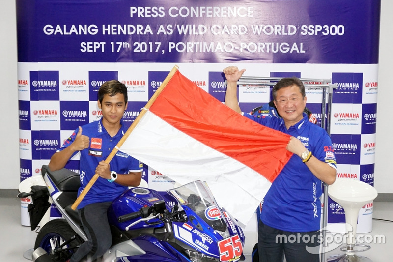 Galang Hendra, Yamaha Racing Indonesia