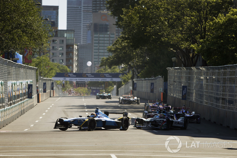 Sébastien Buemi, Renault e.Dams, Robin Frijns, Amlin Andretti Formula E Team