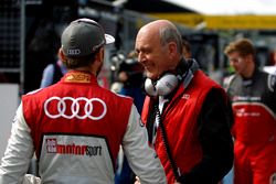 René Rast, Audi Sport Team Rosberg, Audi RS 5 DTM con el Dr. Wolfgang Ullrich, ex del equipo Audi