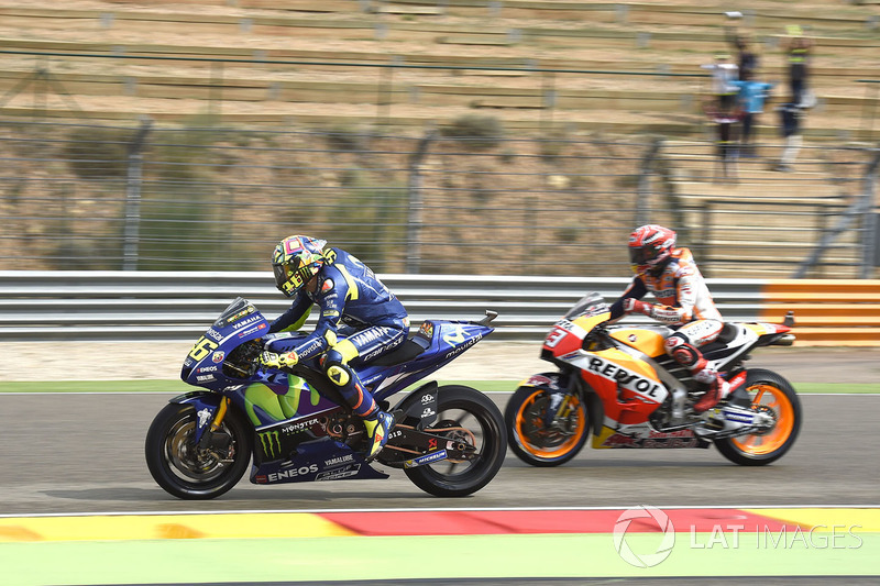 Valentino Rossi, Yamaha Factory Racing, Marc Marquez, Repsol Honda Team