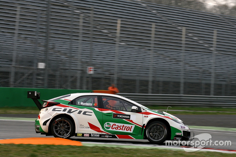Тьягу Монтейру, Honda Racing Team JAS, Honda Civic WTCC