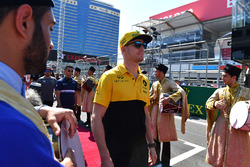Nico Hulkenberg, Renault Sport F1 Team on the drivers parade