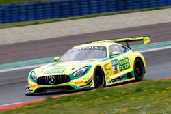 #48 Mercedes-AMG Team HTP Motorsport, Mercedes-AMG GT3: Indy Dontje, Marvin Kirchhöfer