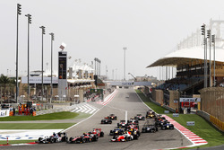Start: Luca Ghiotto, RUSSIAN TIME leads