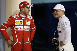 Polesitter: Valtteri Bottas, Mercedes AMG, third place Sebastian Vettel, Ferrari