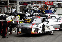 #76 Audi Sport Team ISR Audi R8 LMS: Pierre Kaffer, Kelvin van der Linde, Frank Stippler