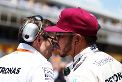 Lewis Hamilton, Mercedes AMG F1 on the grid