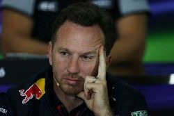 Christian Horner, Red Bull Racing Team Principal in the FIA Press Conference